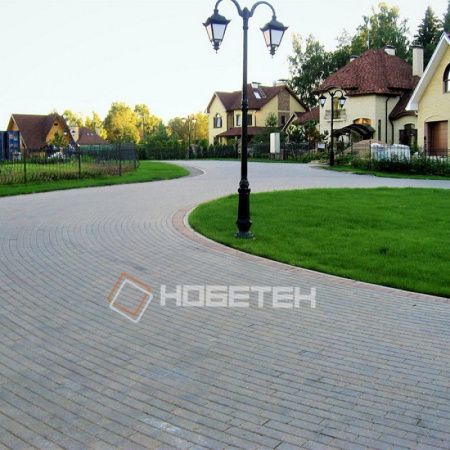 Брусчатка Нобетек 2П4ф Темно-серая